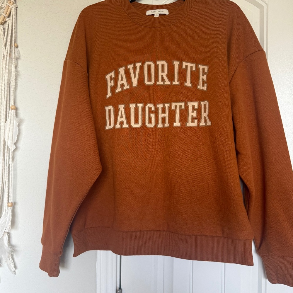 Favorite Daughter Brown Sweatshirt